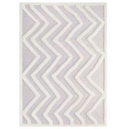 Modway Whimsical Pathway Abstract Chevron Shag Area Rug FredCo