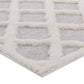 Modway Whimsical Regale Abstract Moroccan Trellis Shag Area Rug FredCo