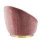 Modway Whirr Tufted Performance Velvet Swivel Chair FredCo