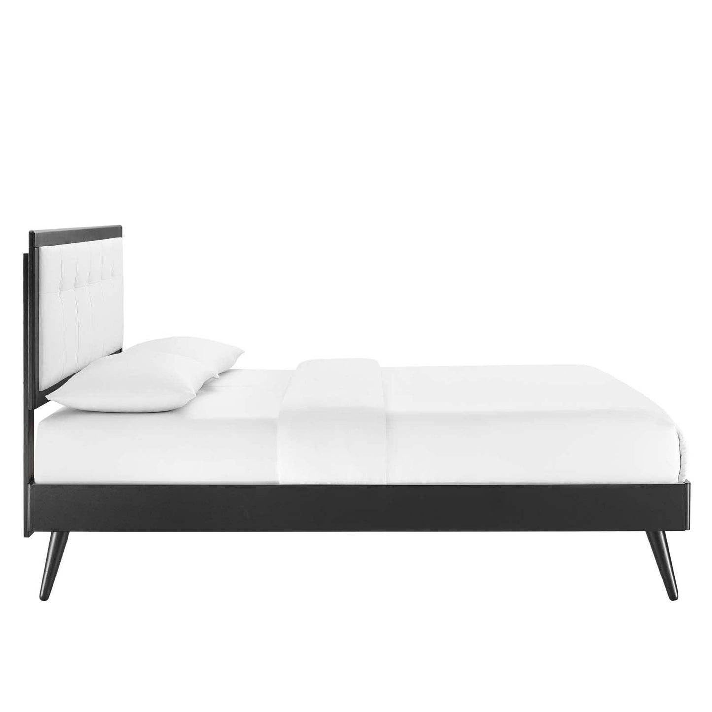 Modway Willow Full Wood Platform Bed With Splayed Legs FredCo