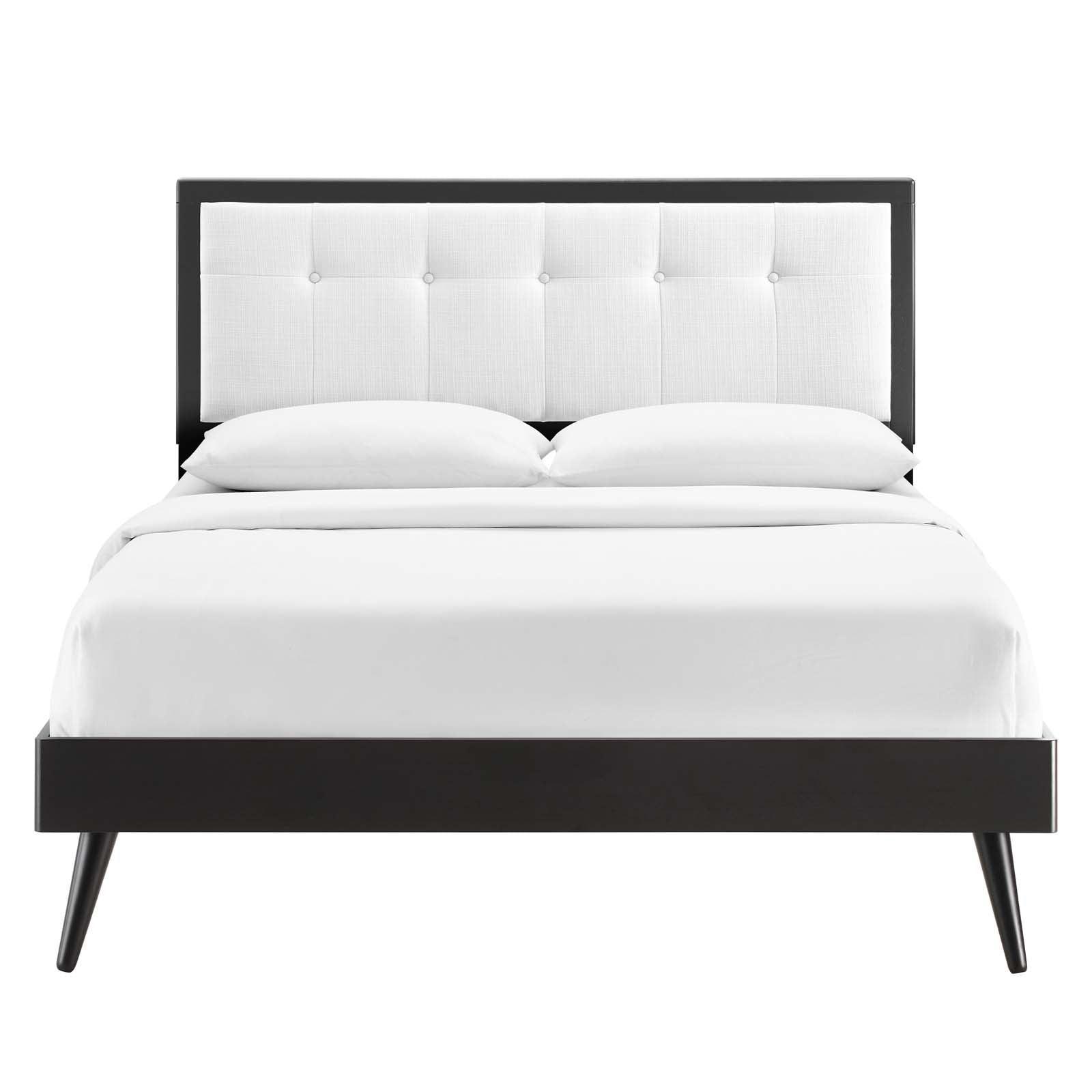 Modway Willow Full Wood Platform Bed With Splayed Legs FredCo