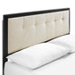Modway Willow King Wood Platform Bed With Angular Frame FredCo
