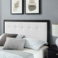 Modway Willow Twin Wood Platform Bed With Splayed Legs FredCo