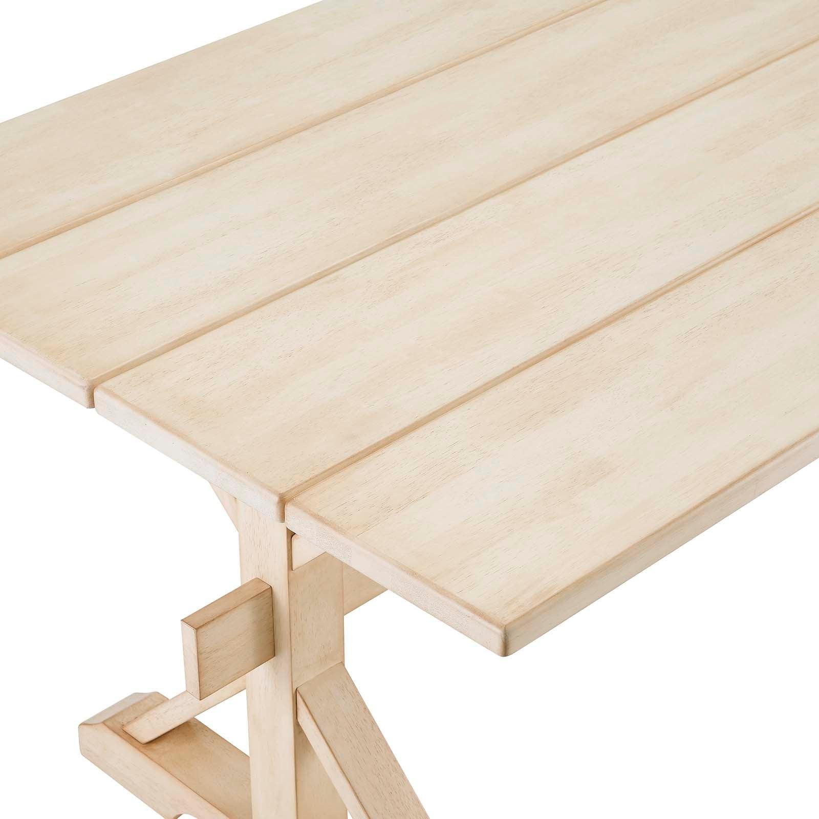 Modway Windchime 71" Wood Dining Table, EEI-4579 FredCo