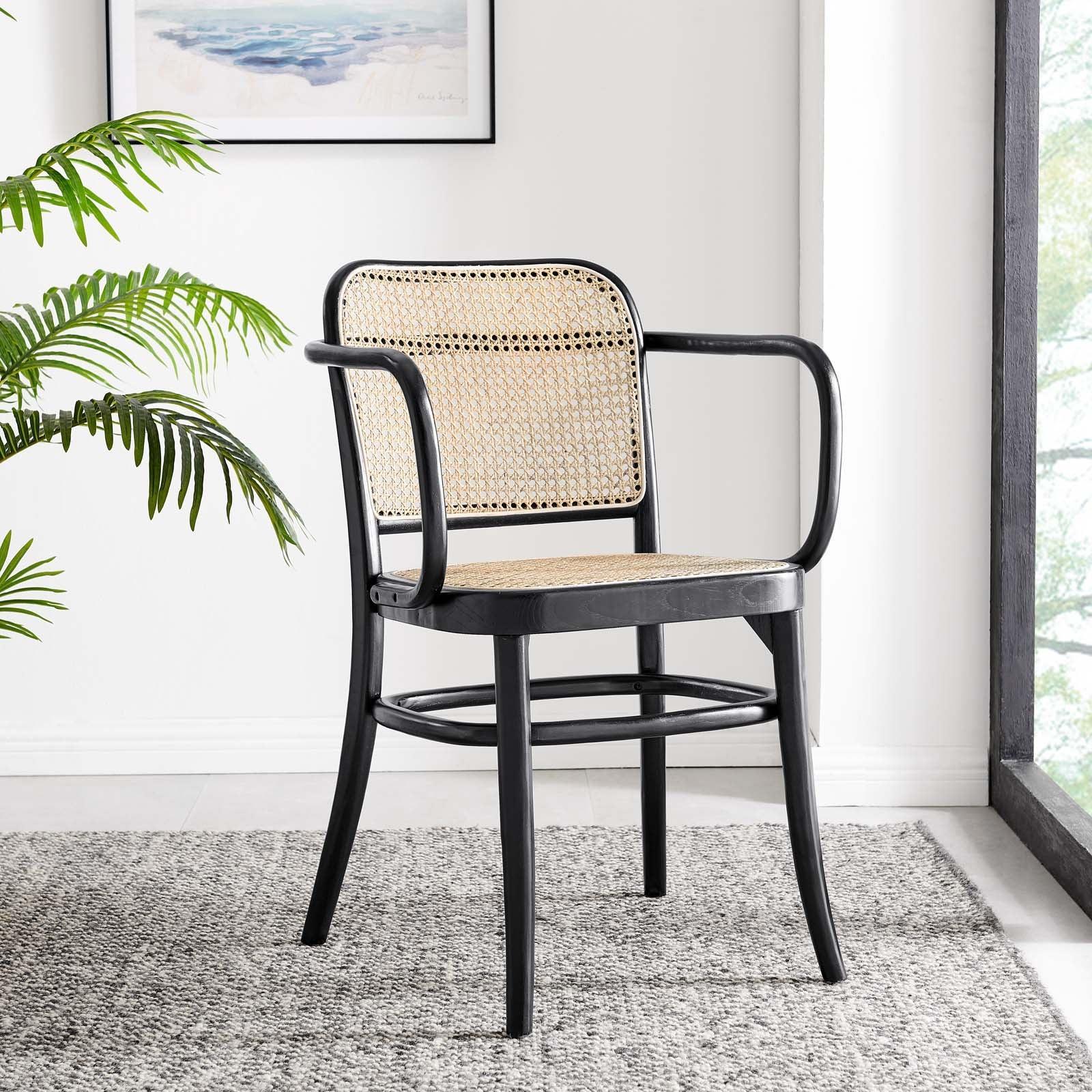 Modway Winona Wood Dining Chair Set of 2 FredCo