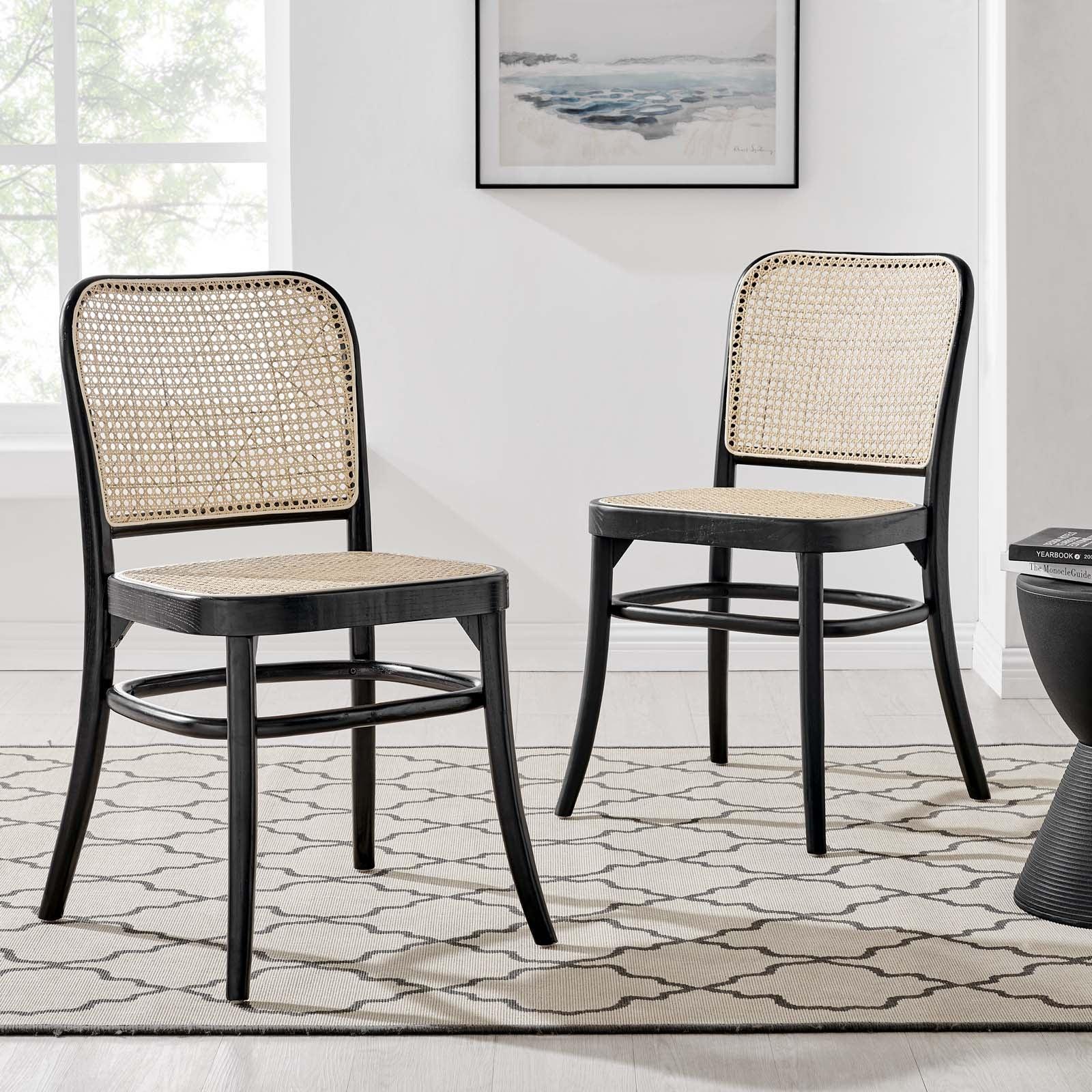 Modway Winona Wood Dining Side Chair Set of 2 FredCo