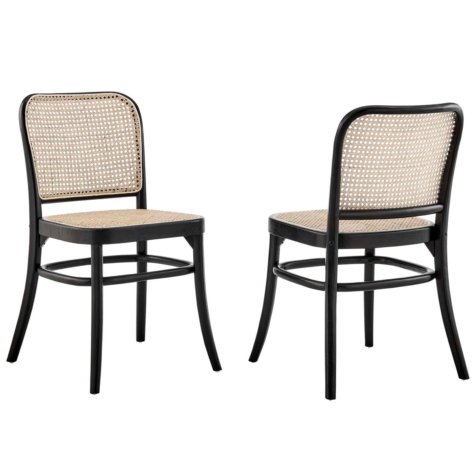 Modway Winona Wood Dining Side Chair Set of 2 FredCo
