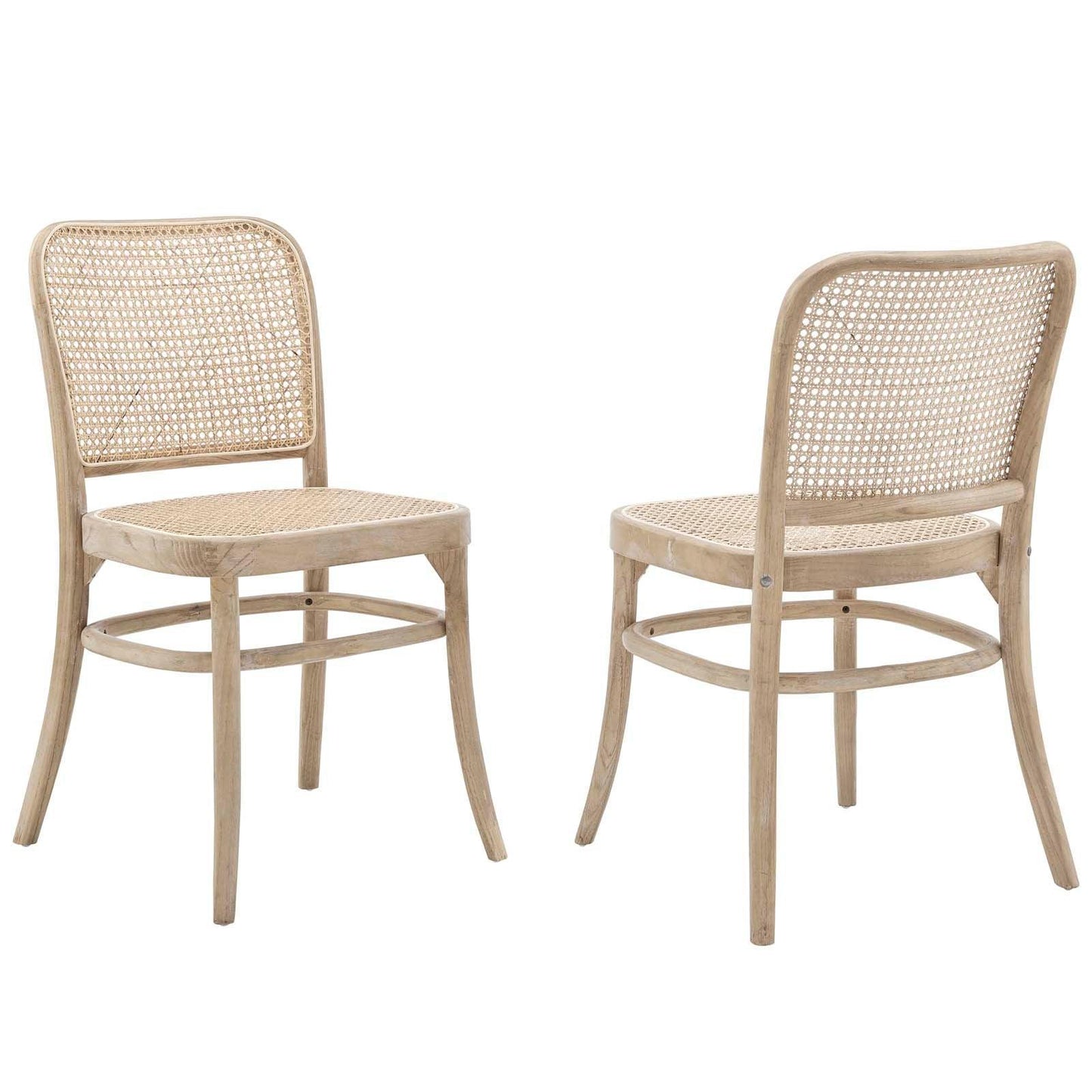 Modway Winona Wood Dining Side Chair Set of 2 FredCo