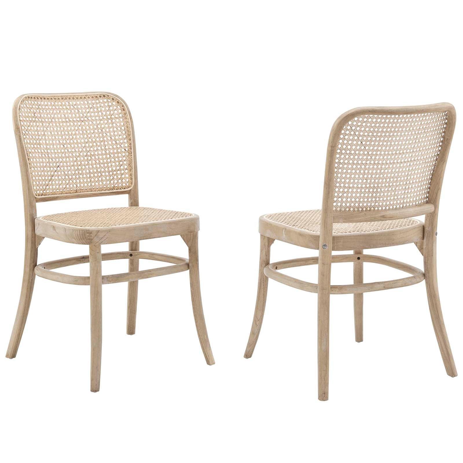 Modway Winona Wood Dining Side Chair Set of 2 FredCo