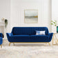 Modway Winsome Channel Tufted Performance Velvet Sofa FredCo