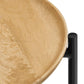 Modway Xilo Round Wood and Metal Side Table FredCo