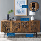 Modway Yosemite 73" TV Stand FredCo