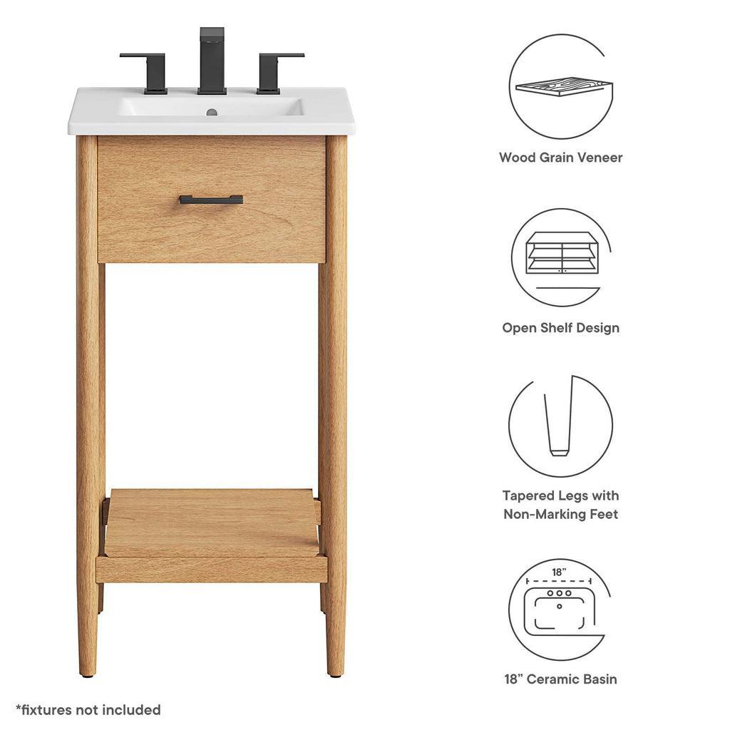 Modway Zaire 18" Bathroom Vanity FredCo