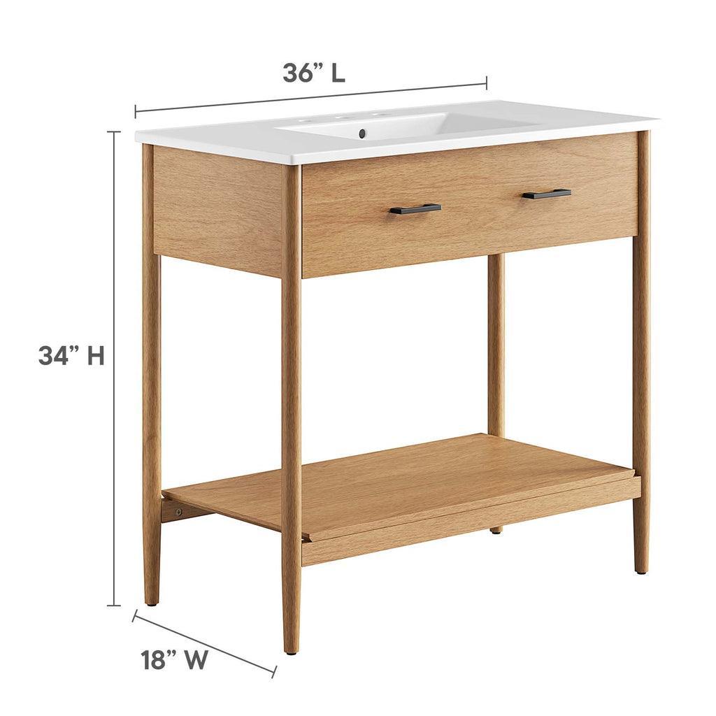 Modway Zaire 36" Bathroom Vanity FredCo