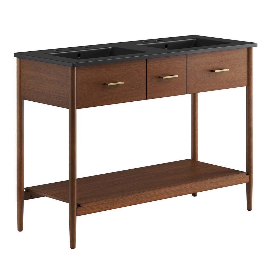 Modway Zaire 48" Double Sink Bathroom Vanity FredCo