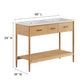 Modway Zaire 48" Double Sink Bathroom Vanity FredCo