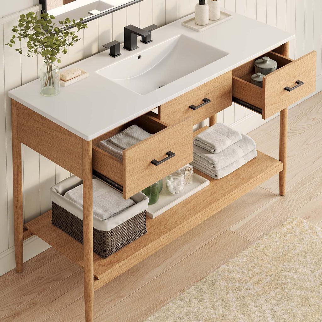 Modway Zaire 48" Single Sink Bathroom Vanity FredCo