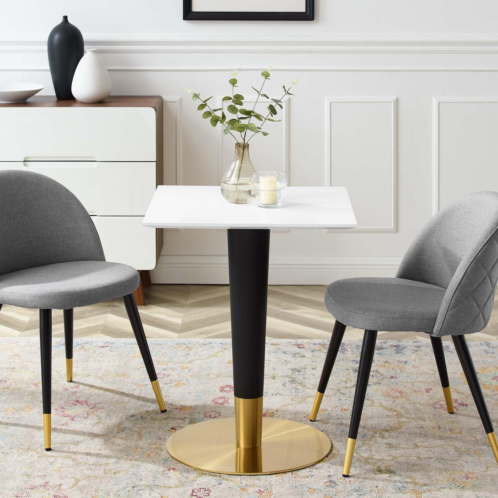 Modway Zinque 24" Square Dining Table FredCo