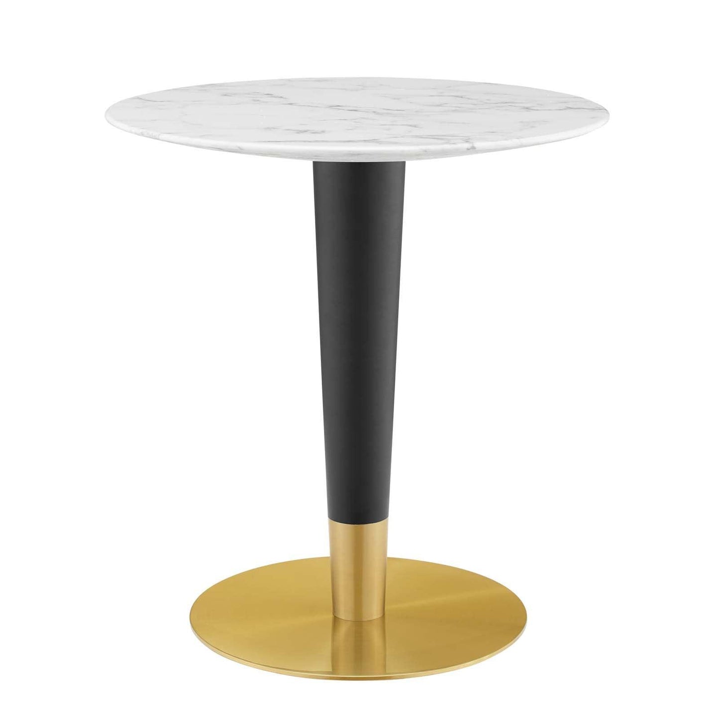 Modway Zinque 28" Artificial Marble Dining Table FredCo