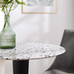 Modway Zinque 28" Round Terrazzo Dining Table FredCo