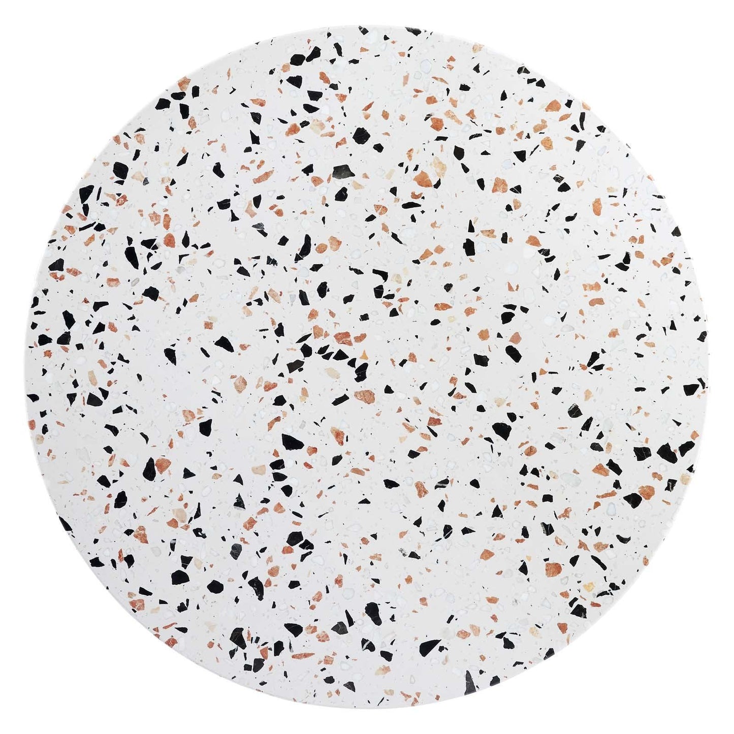 Modway Zinque 36" Round Terrazzo Dining Table FredCo