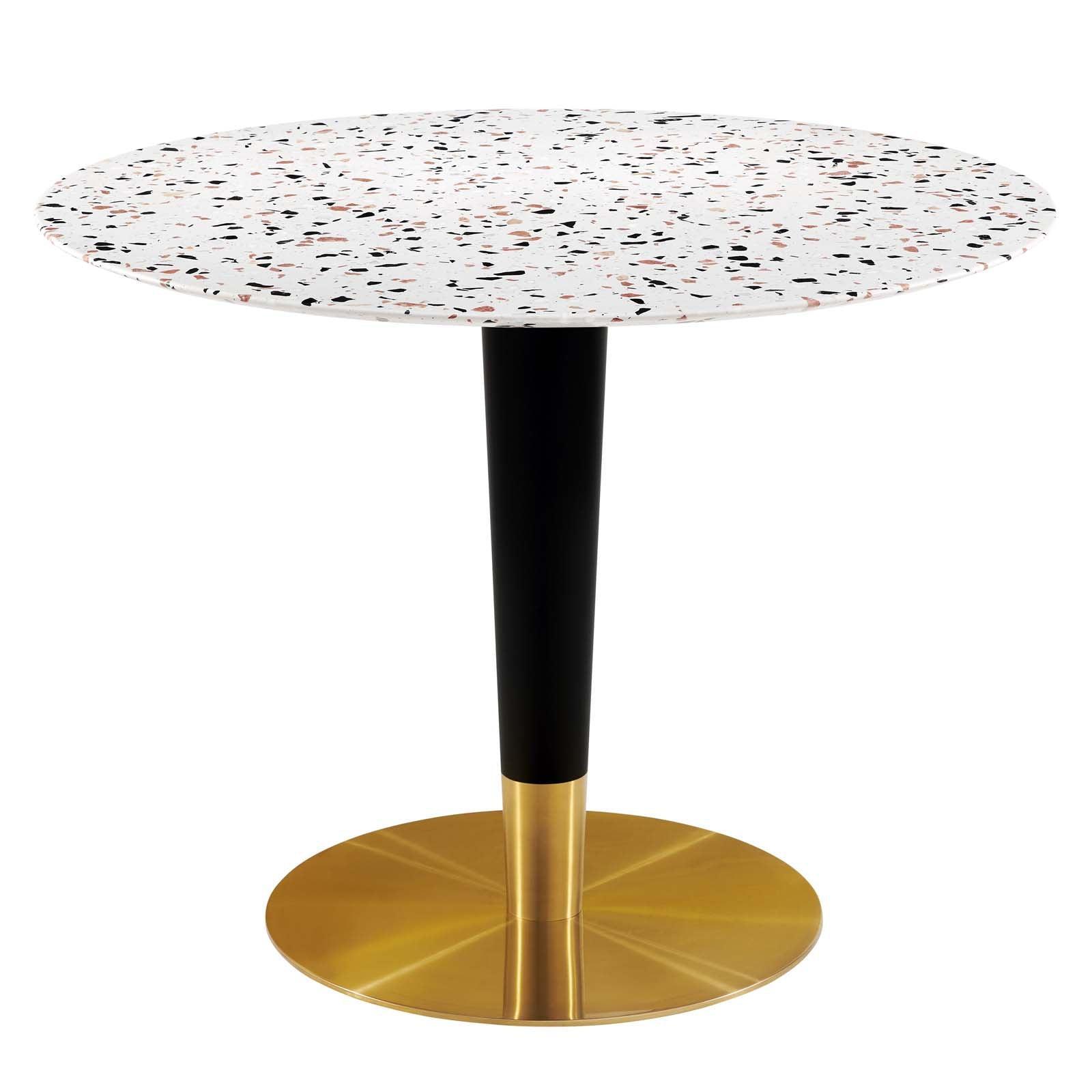 Modway Zinque 40" Round Terrazzo Dining Table FredCo
