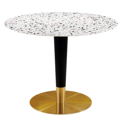 Modway Zinque 40" Round Terrazzo Dining Table FredCo