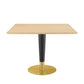 Modway Zinque 40" Square Dining Table FredCo