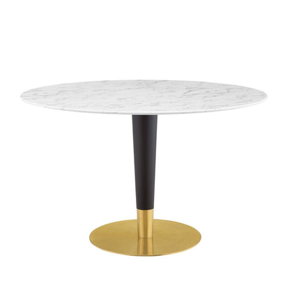 Modway Zinque 47" Artificial Marble Dining Table FredCo