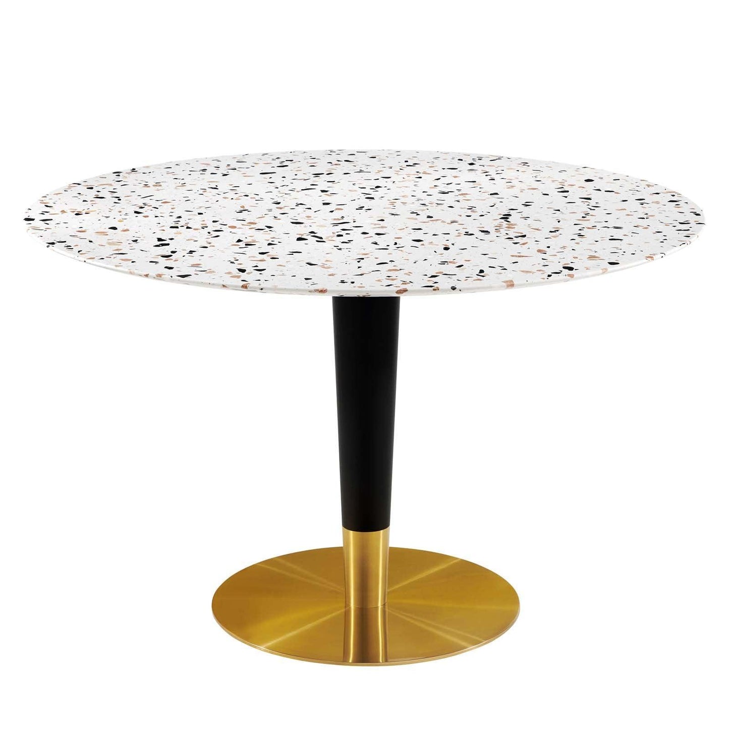 Modway Zinque 47" Round Terrazzo Dining Table FredCo