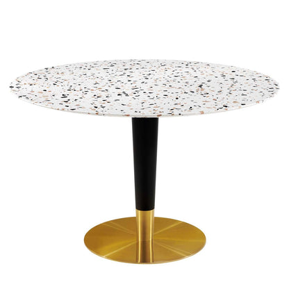 Modway Zinque 47" Round Terrazzo Dining Table FredCo
