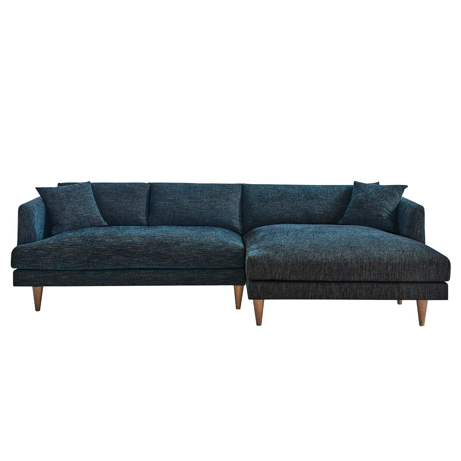 Modway Zoya Right-Facing Down Filled Overstuffed Sectional Sofa FredCo