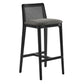 Monarch Wood and Rattan Bar Stool by Modway FredCo