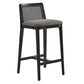Monarch Wood and Rattan Counter Stool by Modway FredCo