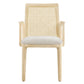 Monarch Wood and Rattan Dining Armchair by Modway FredCo