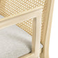Monarch Wood and Rattan Dining Armchair by Modway FredCo