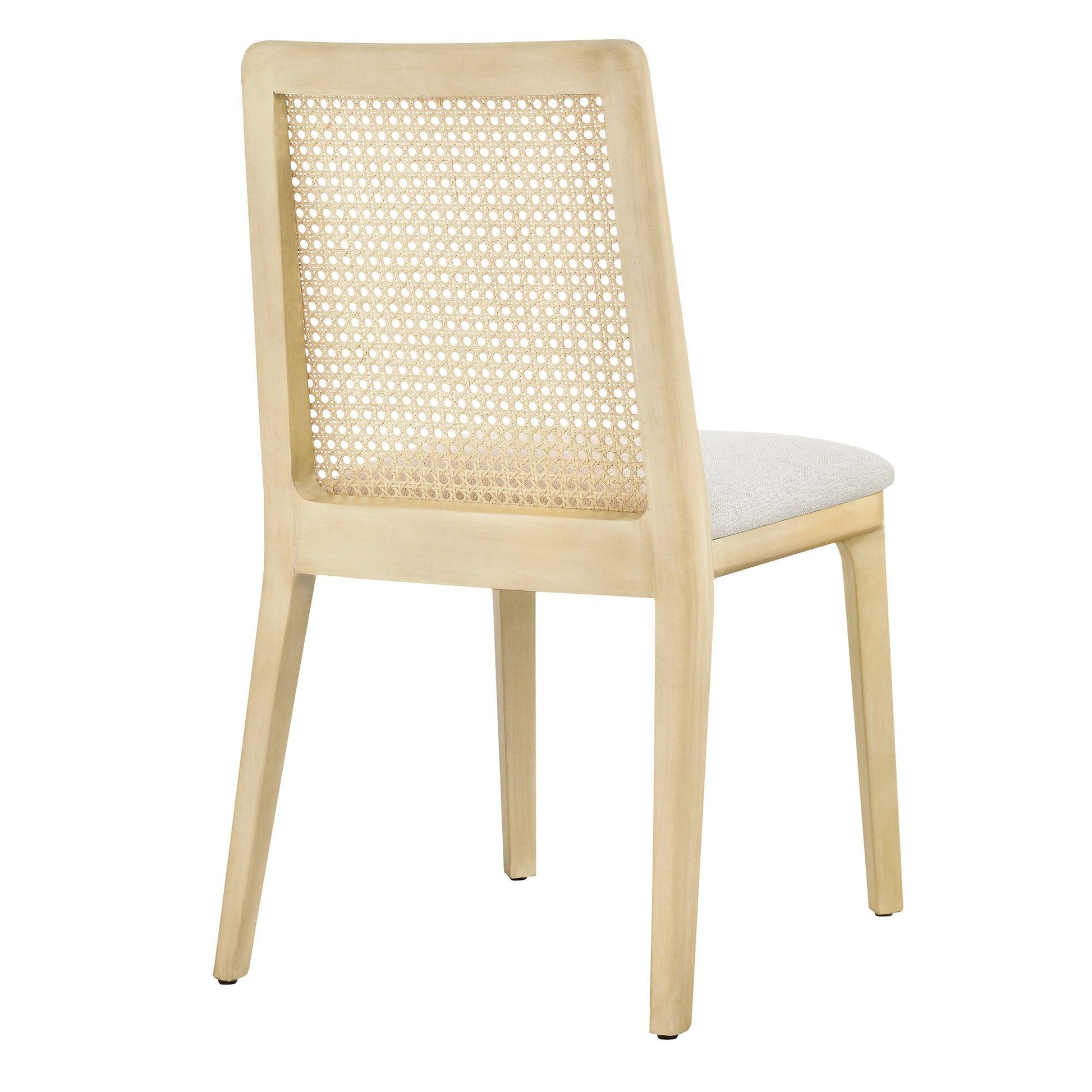 Monarch Wood and Rattan Dining Side Chair by Modway FredCo
