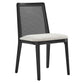 Monarch Wood and Rattan Dining Side Chair by Modway FredCo