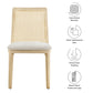 Monarch Wood and Rattan Dining Side Chair by Modway FredCo