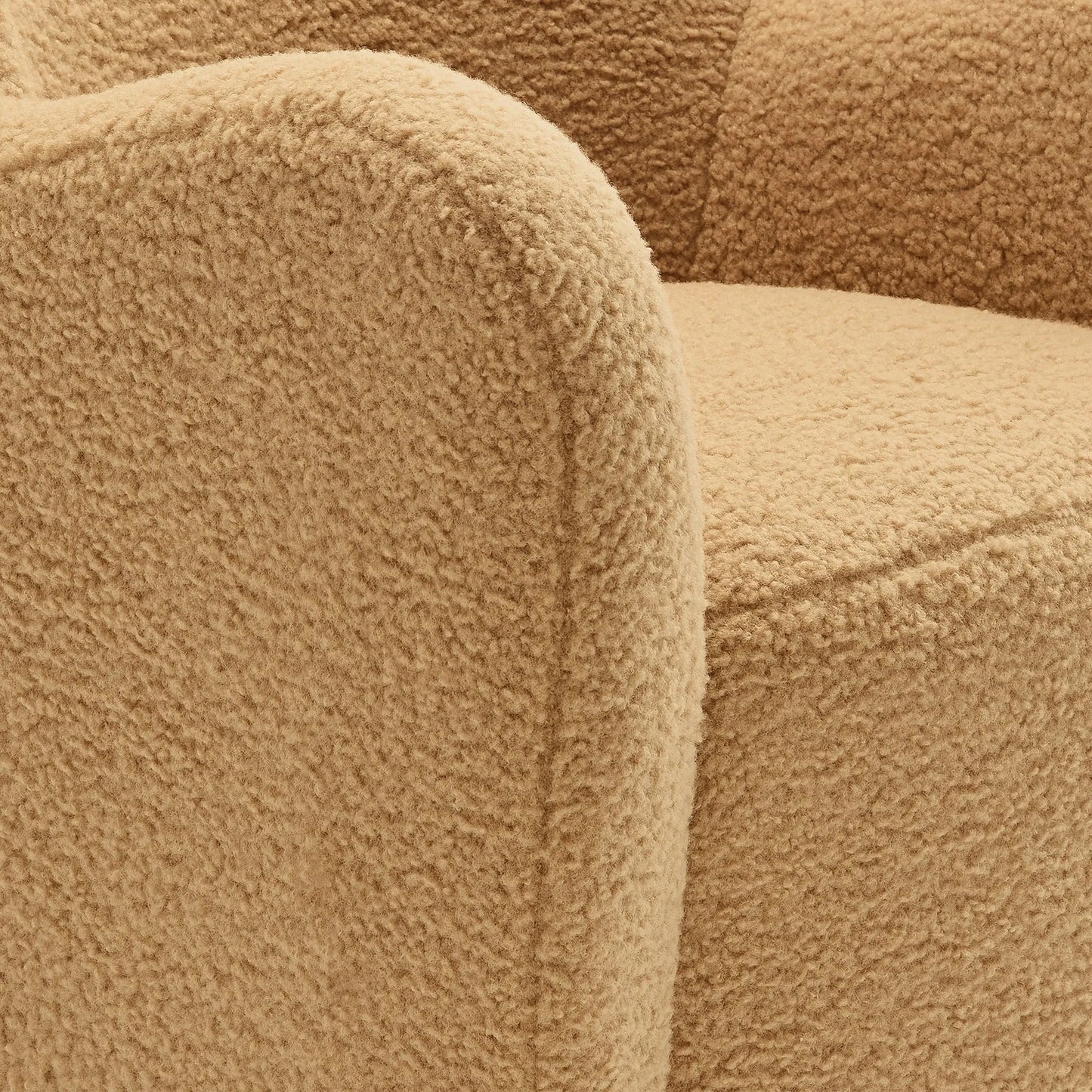 Montrose Wingback Sherpa Swivel Accent Chair by Modway EEI-7105 FredCo