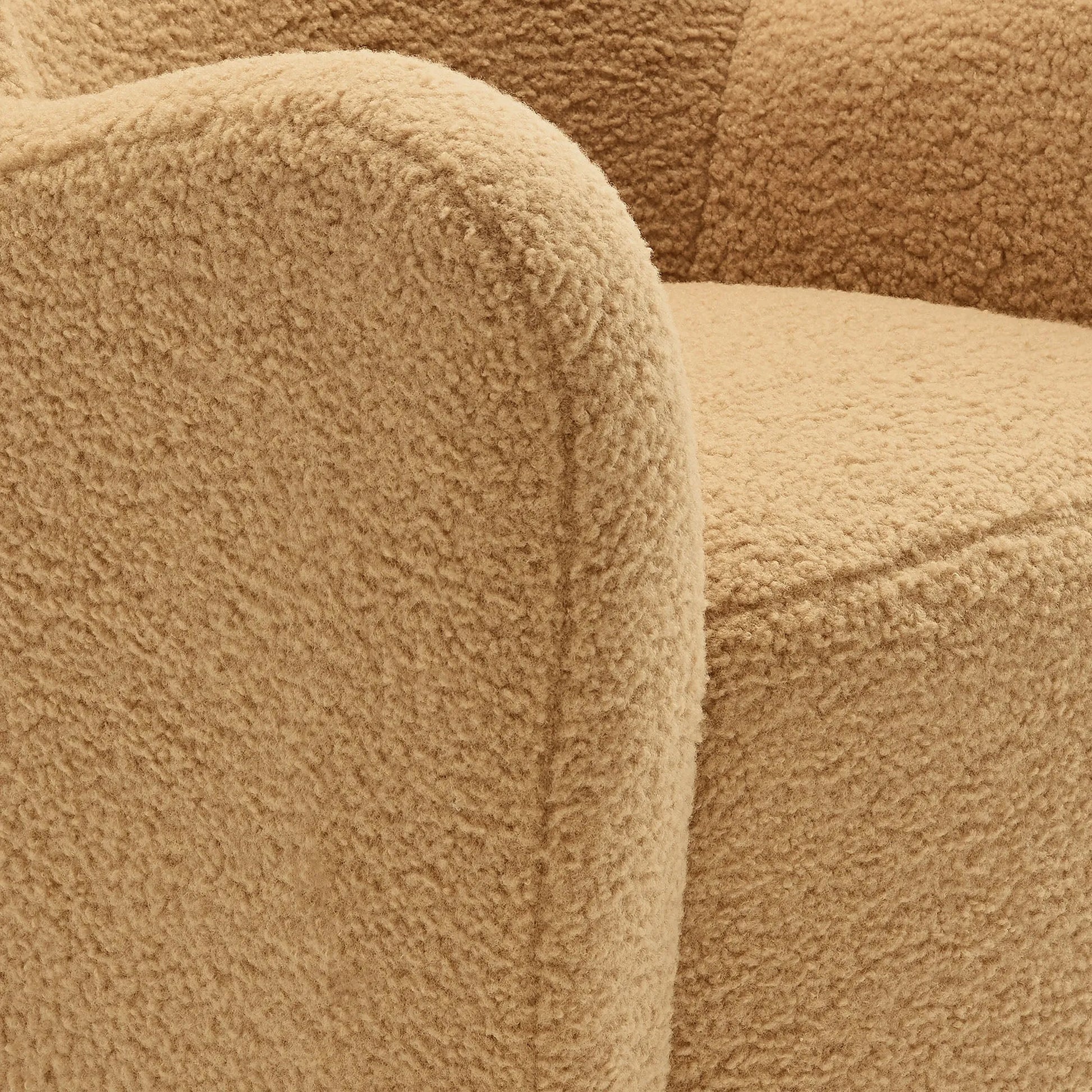 Montrose Wingback Sherpa Swivel Accent Chair by Modway EEI-7105 FredCo