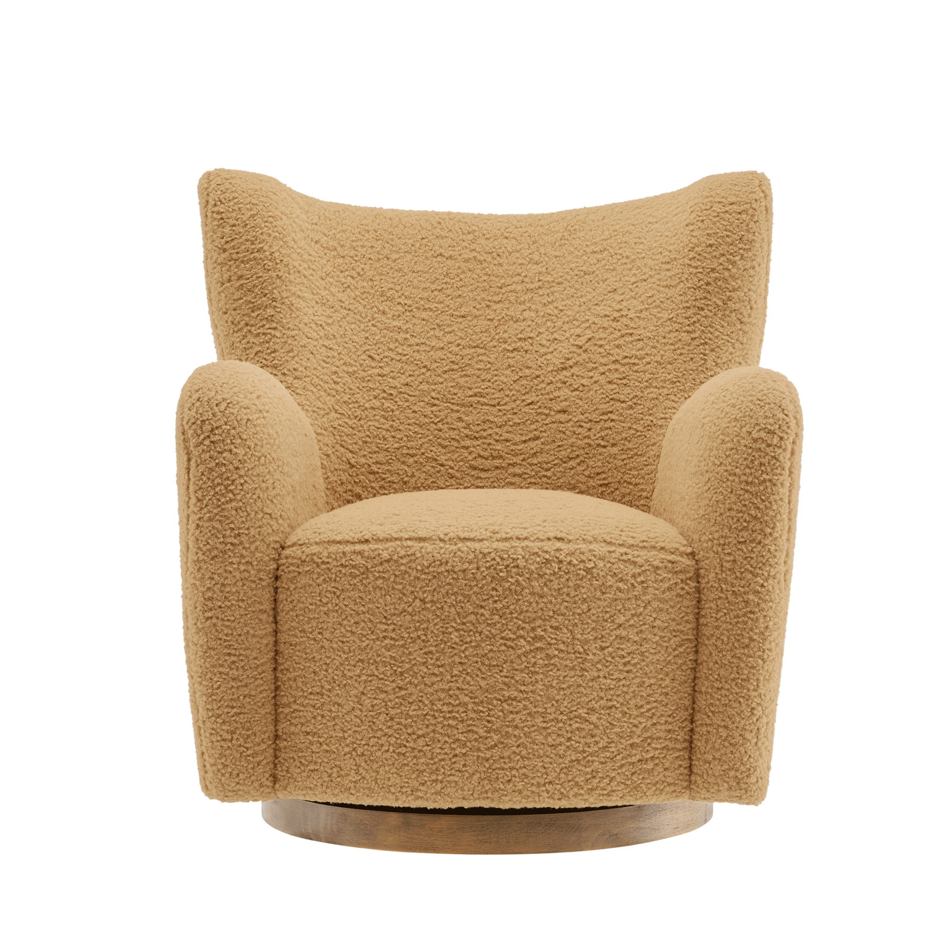 Montrose Wingback Sherpa Swivel Accent Chair by Modway EEI-7105 FredCo