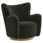 Montrose Wingback Sherpa Swivel Accent Chair by Modway EEI-7105 FredCo