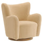 Montrose Wingback Sherpa Swivel Accent Chair by Modway EEI-7105 FredCo