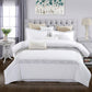 Moonlawn Embroidered Duvet Cover Set, Long-Staple Cotton, 3 Sizes FredCo