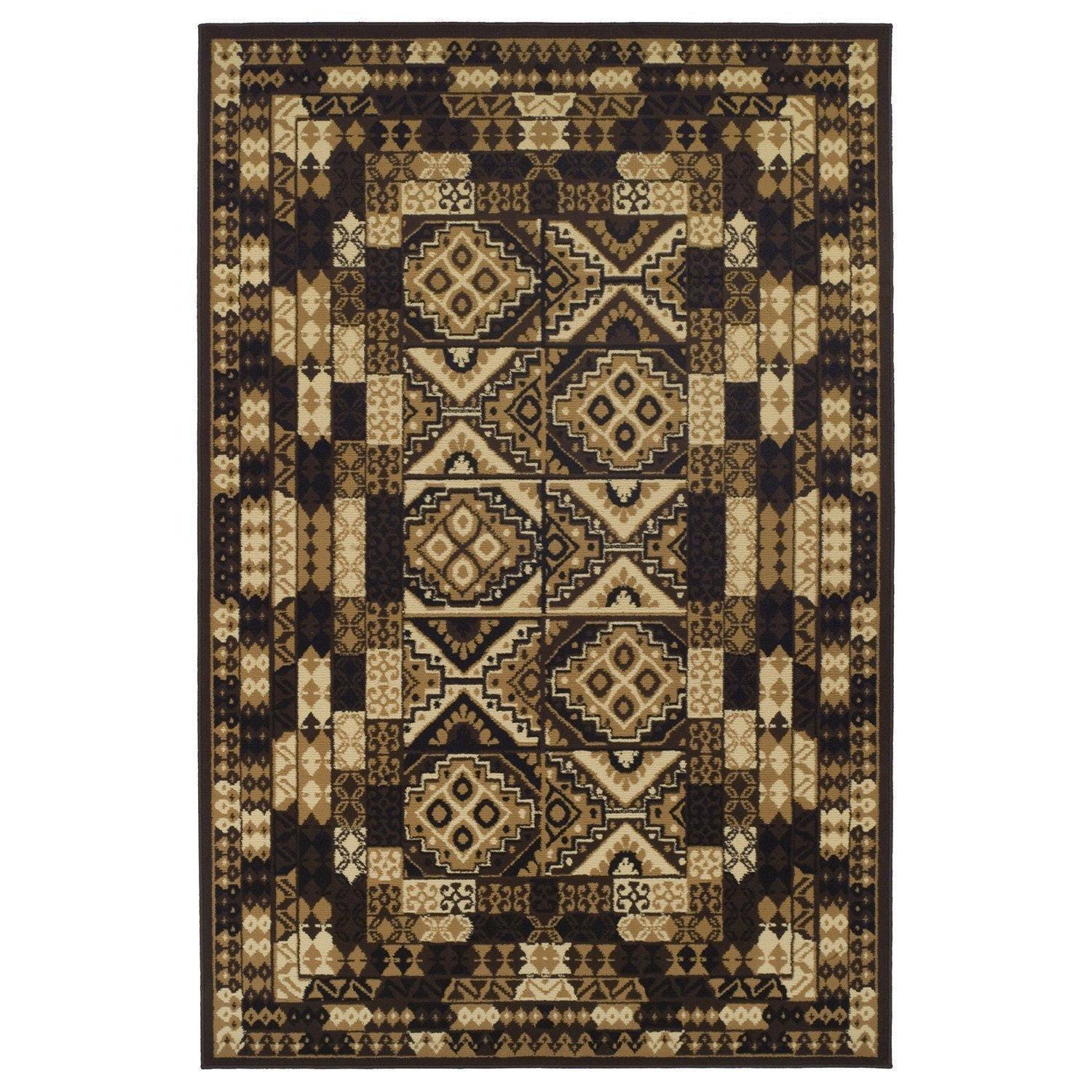 Mosiac Contemporary Tribal Geometric Rug FredCo