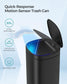Motion Sensor Trash Can FredCo