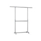 Movable Steel Clothes Rack 65" FredCo