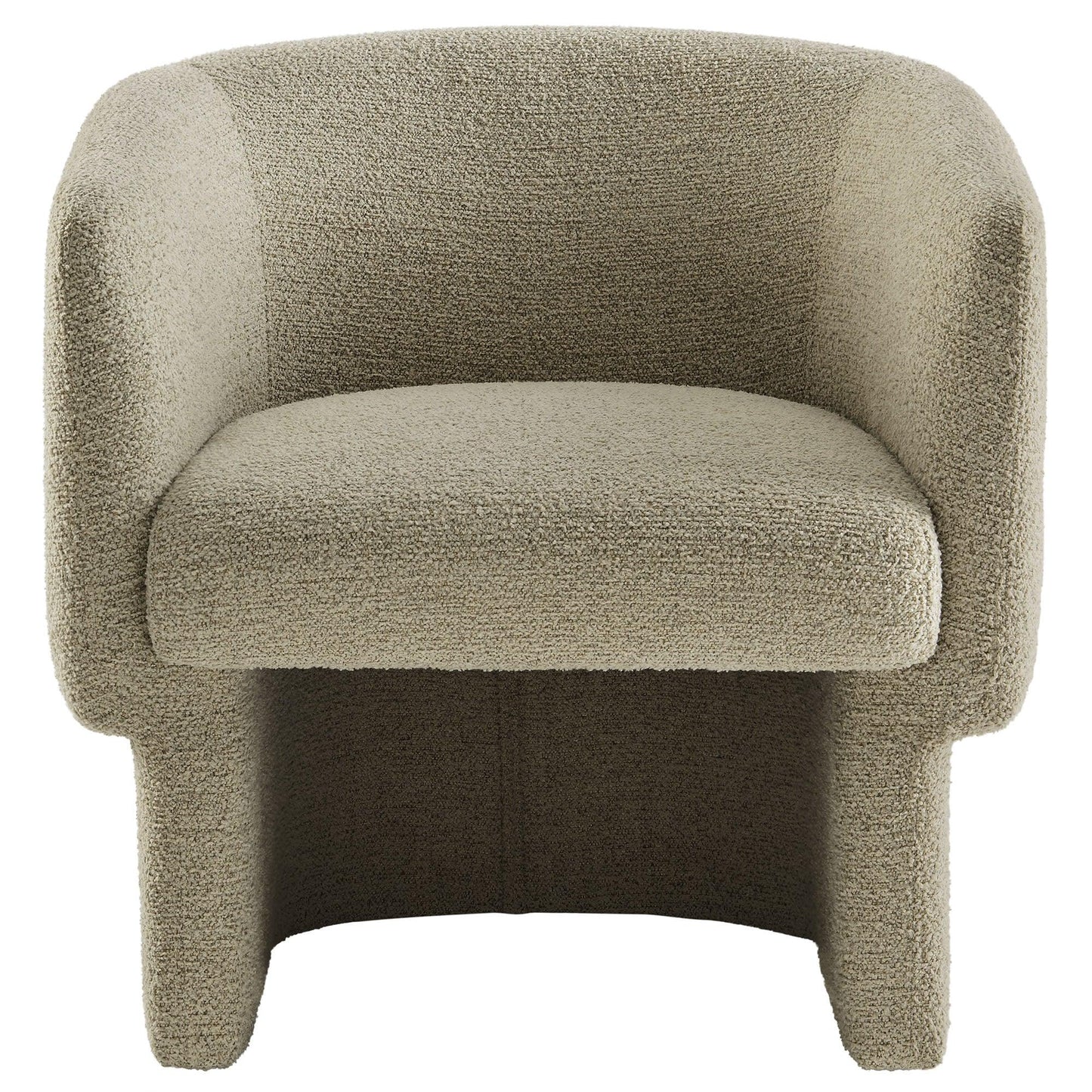 Muse Boucle Fabric Barrel Accent Chair by Modway FredCo