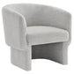 Muse Boucle Fabric Barrel Accent Chair by Modway FredCo